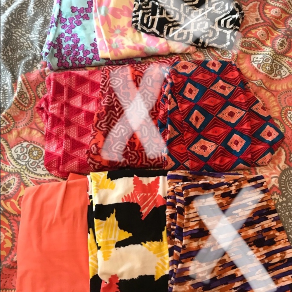 Lularoe leggings - 6 pairs